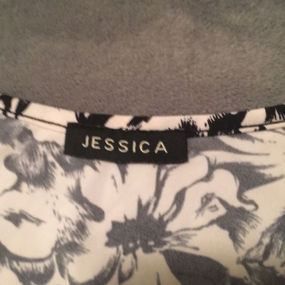 Dress. Jessica brand. Size US 8. Falls below the knee. Smoke free home. - Picture 3 of 7